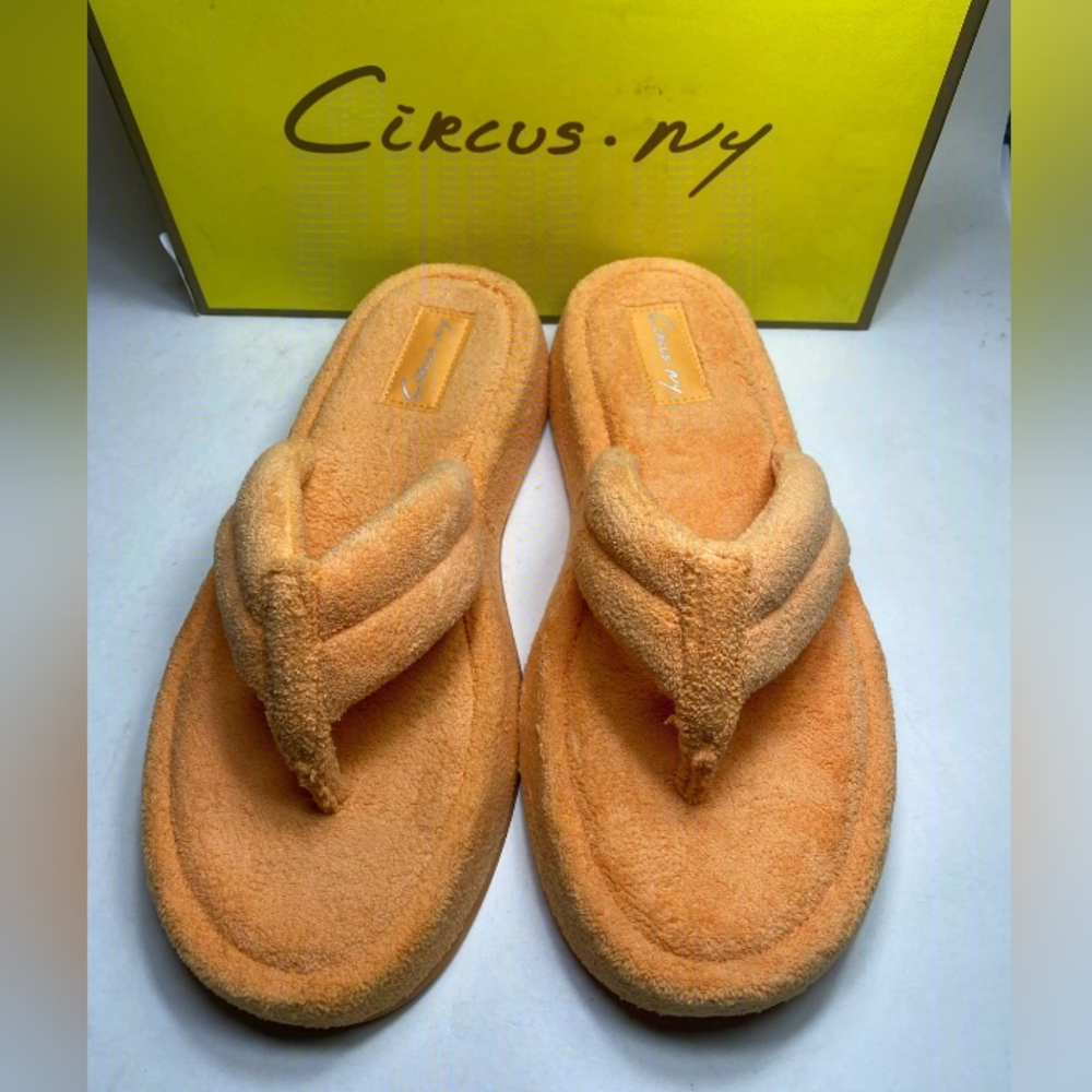 Circus by Sam Edelman Women’s Laina Creamsicleterry Platform  Sandals Size 10M